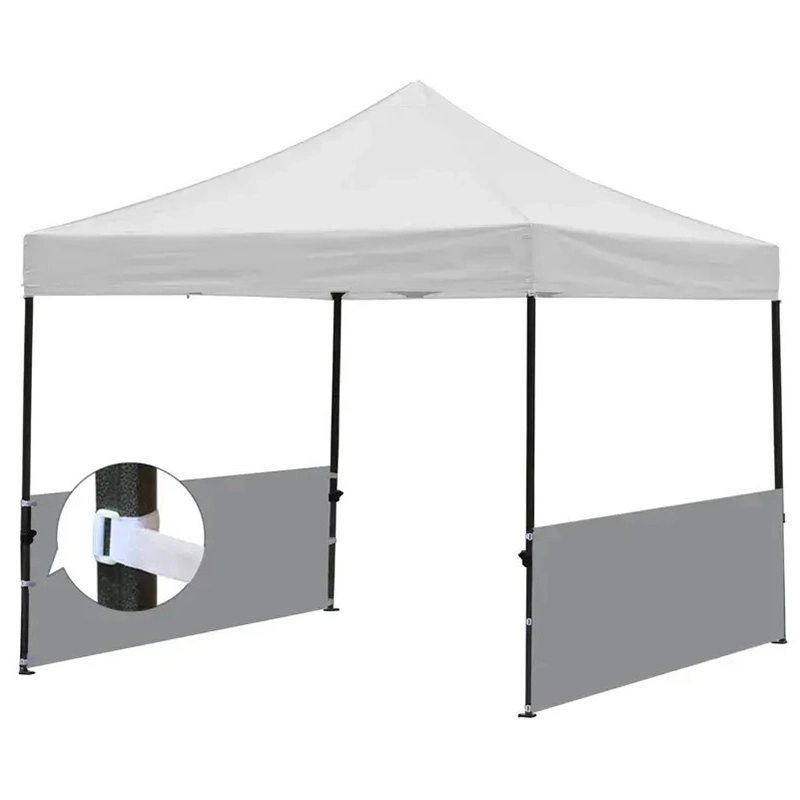 10X10 Black Steel Frame Waterproof Show Canopy Folding Tent with Walls