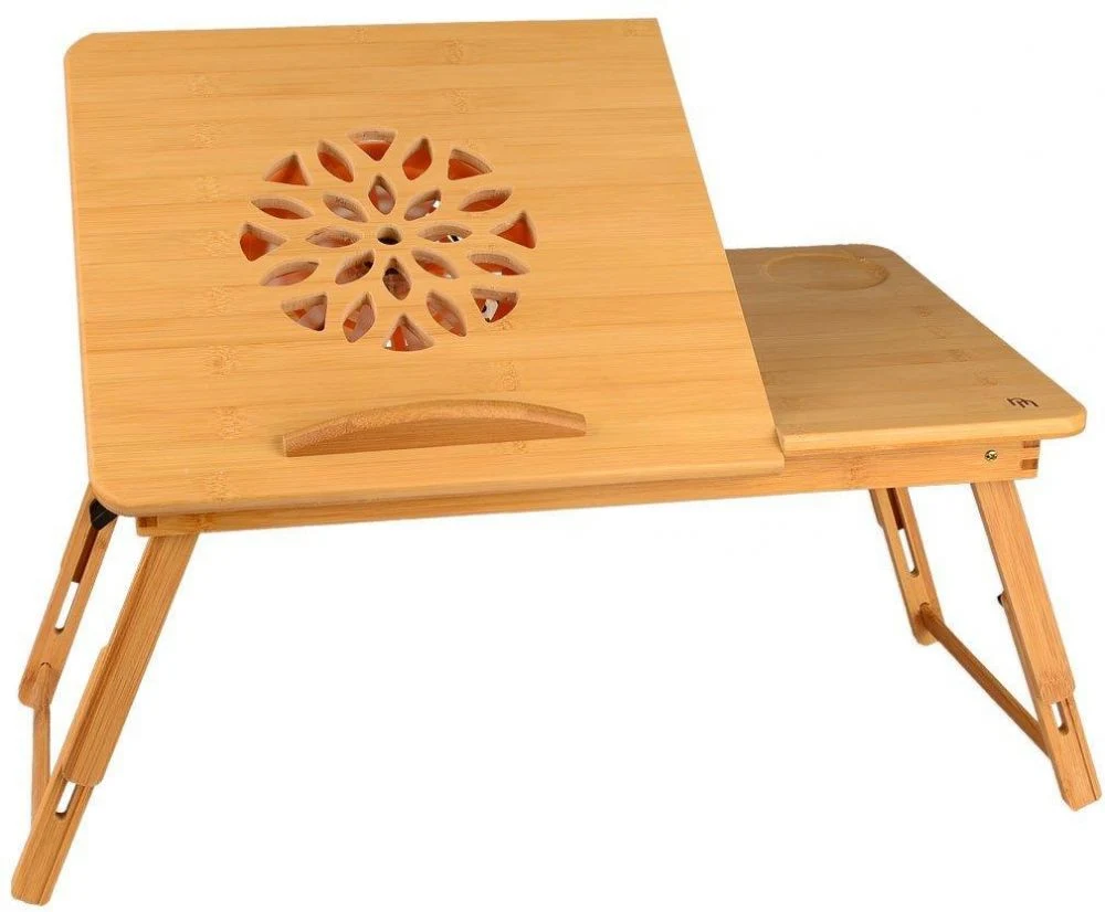 Bamboo Computer Desk Table with Fan Bt-2214