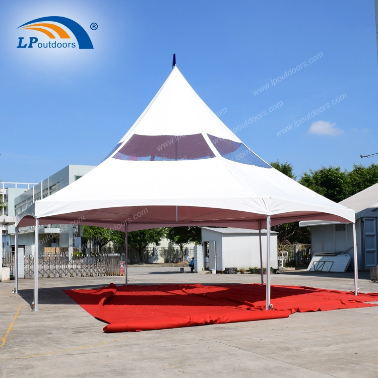 Kenya Style Hexagon Peak Frame Alpine Tent for Party Event